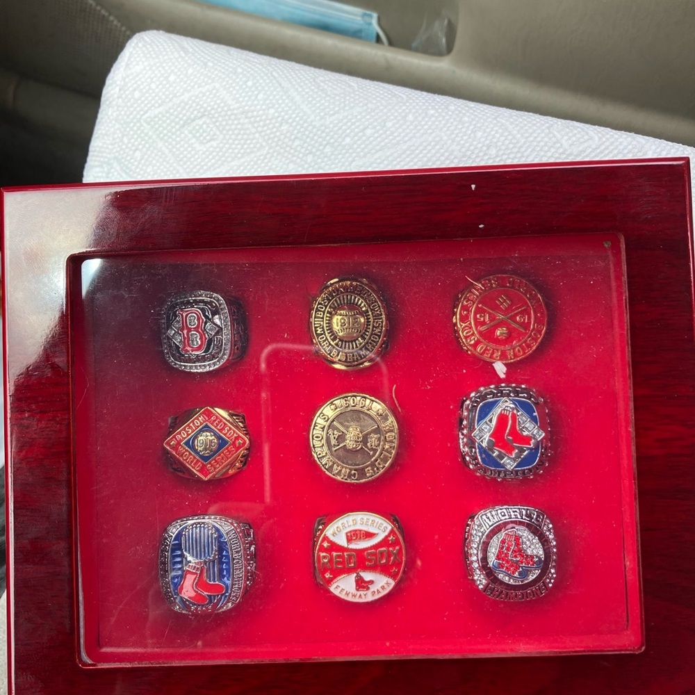Boston Red Sox Ring Collection